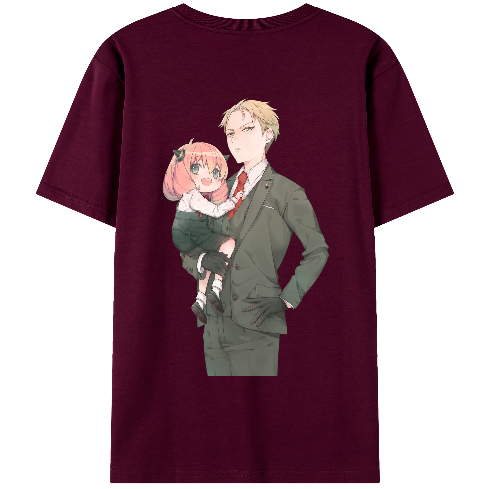 （画像用） SPY×FAMILY间谍家家酒 レディース半袖Tシャツ(バックプリント)